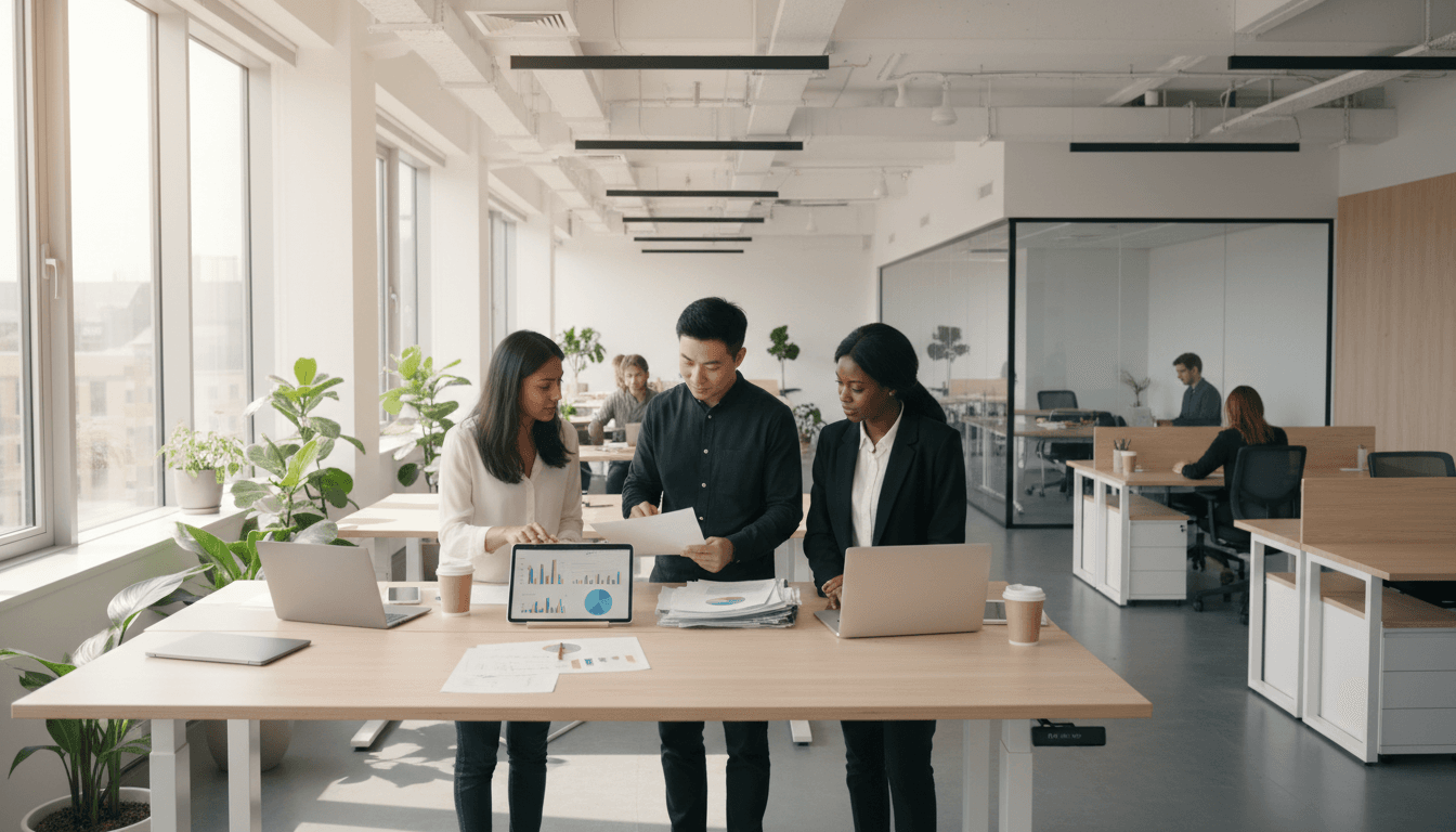 Nexaura team collaborating on development project